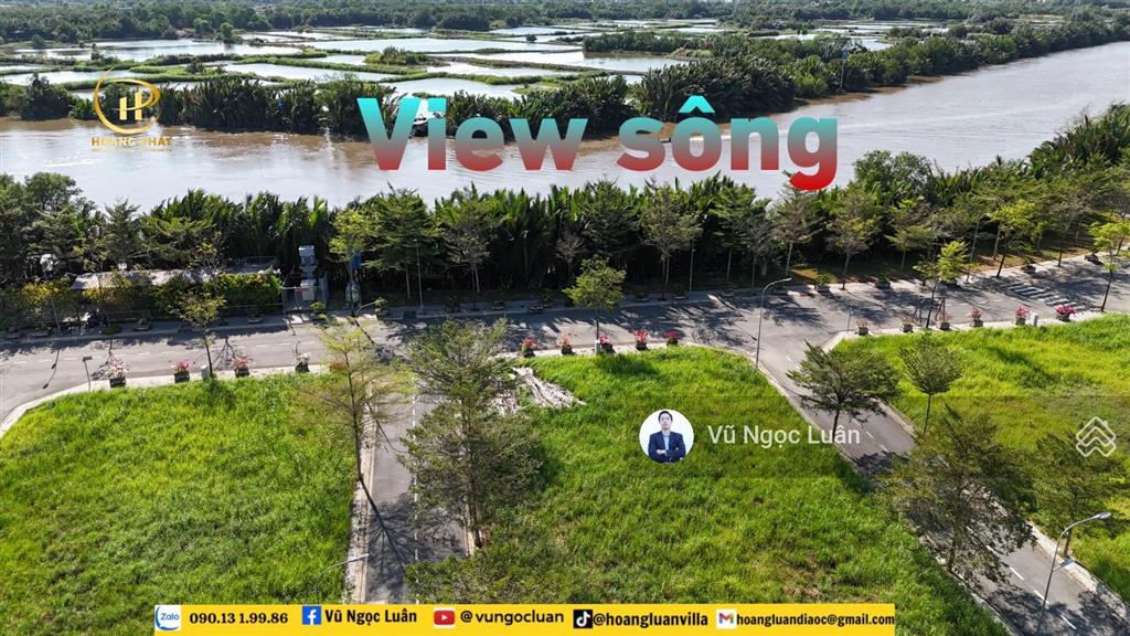 Cần bán lô đất trực diện sông đường 16m khu gia long bán view sông lớn kế gs metrocity