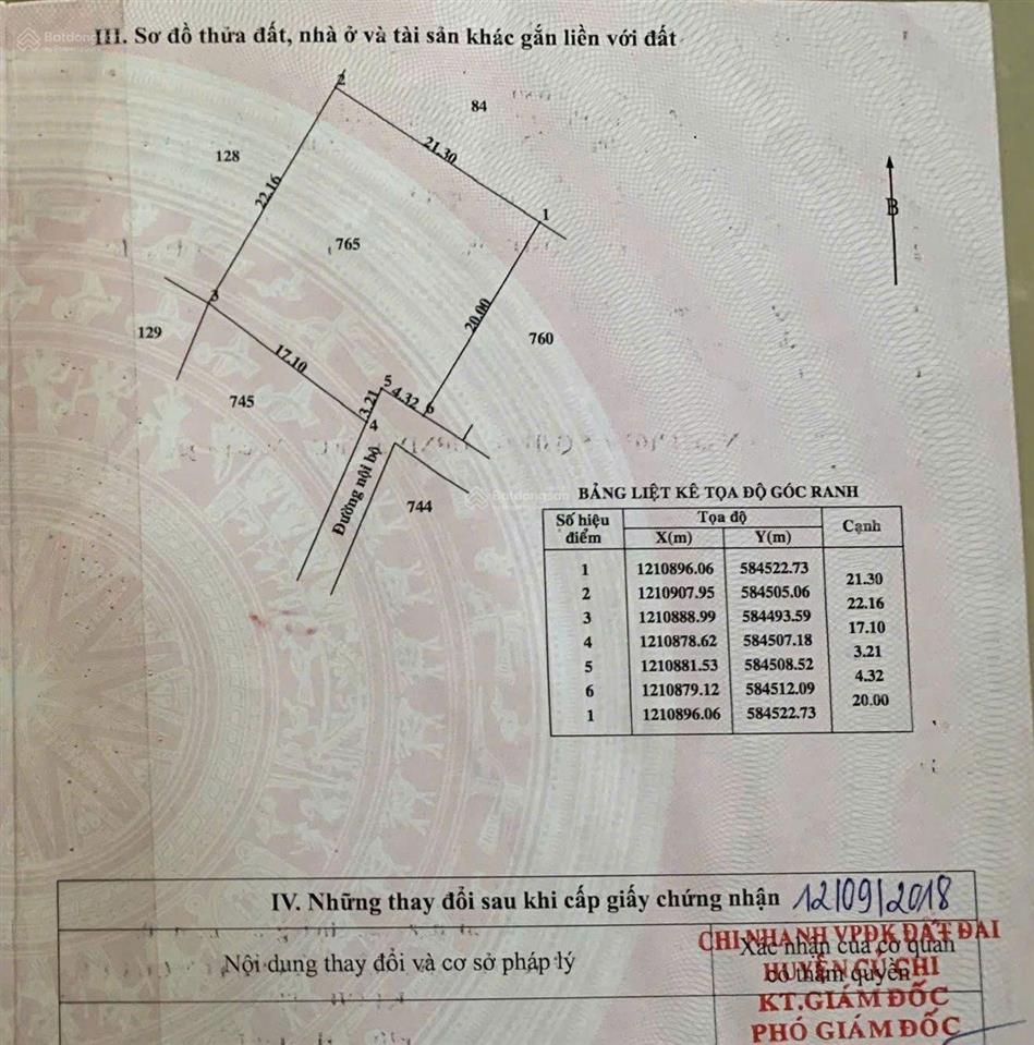 Chủ cần bán gấp đất 467m2 có (300m2 thổ cư) ngay ngã 4 ql22 với đường suối lội 200m