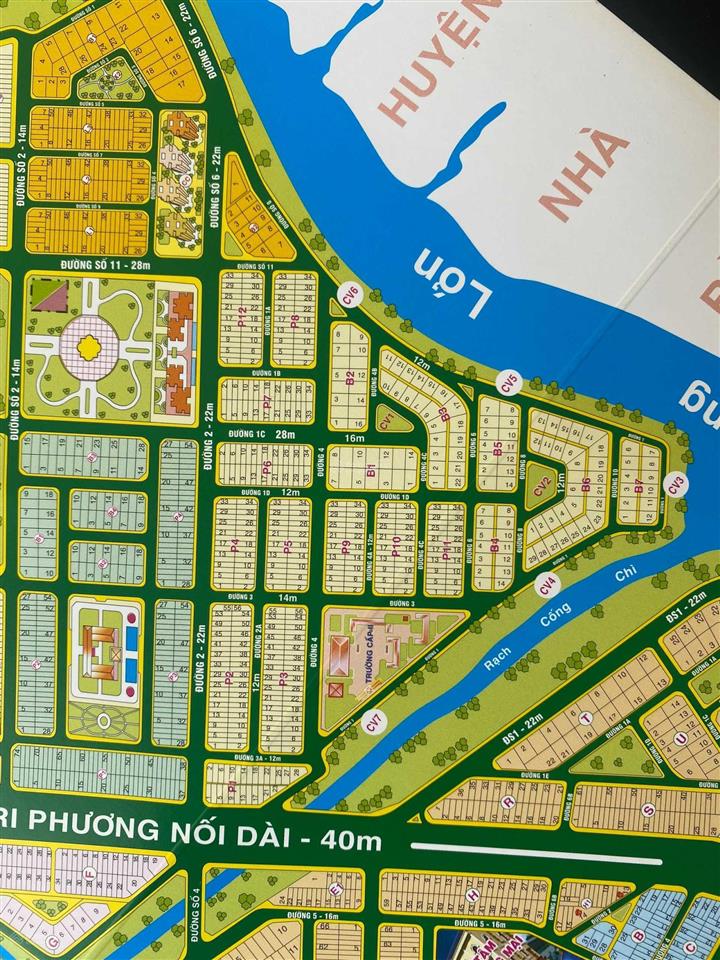 Bán đất nền dự án khu 6b kiên cường xã bình hưng, huyện bình chánh. lô l2  8 5x20m giá 60tr/m2
