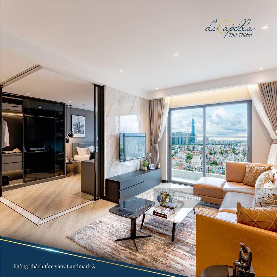 Bán căn hộ 2 phòng ngủ de capella, 80m2, nhà mới đẹp, chuẩn bị nhận sổ hồng  0908 155 ***