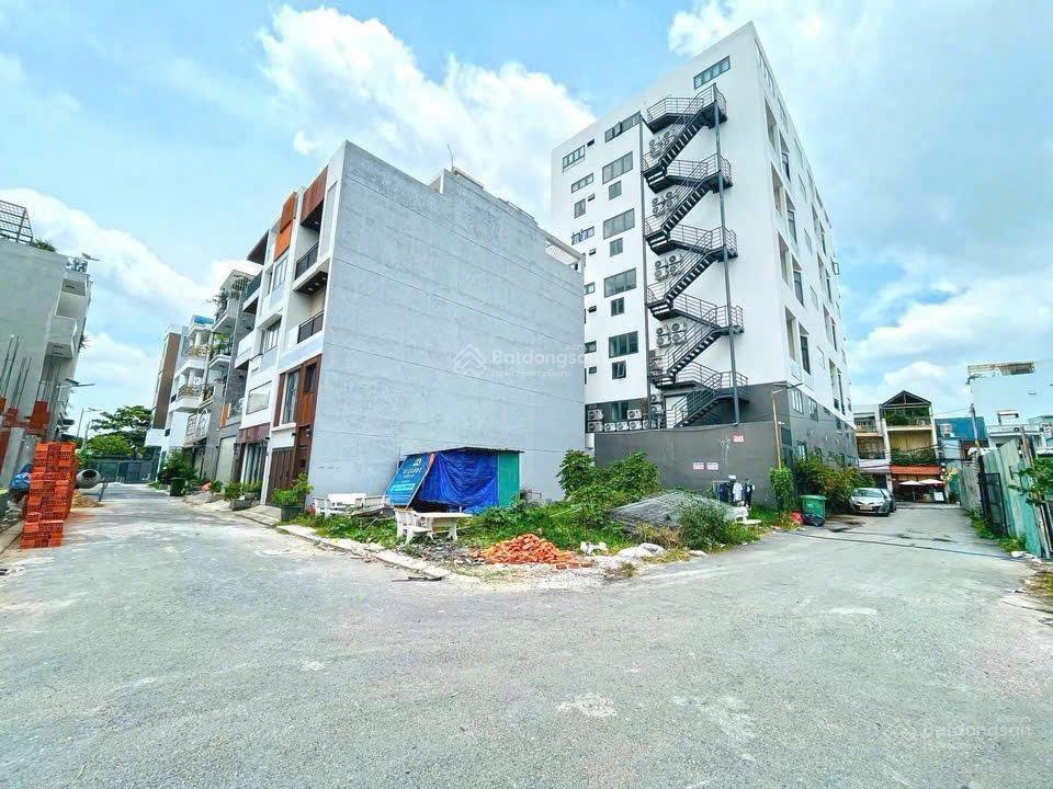 Bán đất góc 2 mặt tiền khu kiều đàm, phường tân hưng, quận 7 giá rẻ