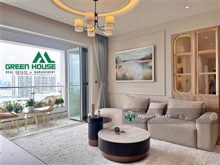 Cho thuê căn hộ cao cấp riverside phú mỹ hưng view sông lầu cao nhà mới 100%