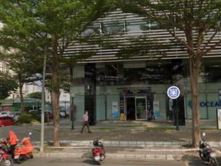 Cho thuê mặt bằng 261m2 khối đế victory tower 12 tân trào pmh giá 180 triệu/tháng