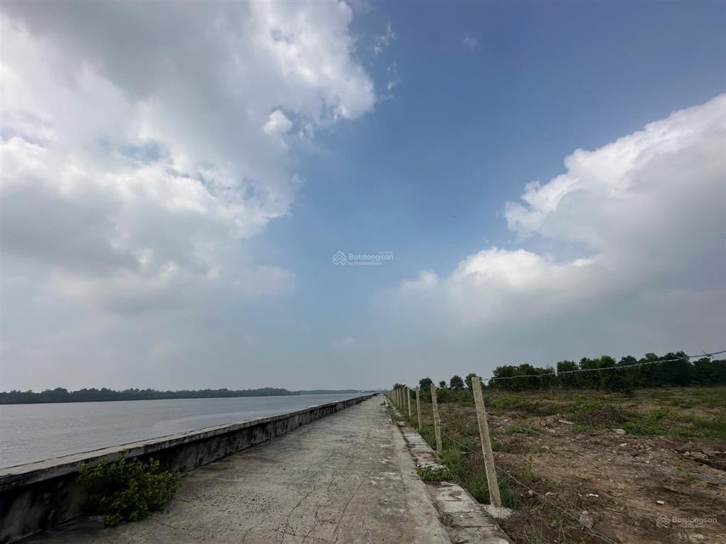 Bán đất mặt tiền tam thôn hiệp + mặt tiền sông lòng tàu gần 4ha giá 420 tỷ | cần giờ, tp.hcm