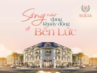 The solia dành cho nhà đầu tư, mặt tiền lớn, đẹp giá tốt nhất thị trường dt 100m² chỉ từ 2024tr/m²