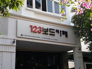 Cho thuê nhà bùi bằng đoàn, pmh q7. 6 x 18.5m 3 lầu. giá 32 tr/th.  đăng khôi 0961 830 ***