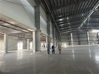 Cho thuê kho nhà xưởng tại kcn long hậu, 117 nghìn vnd, 50000 m2, view đẹp cho thuê dt nhỏ mới 100%