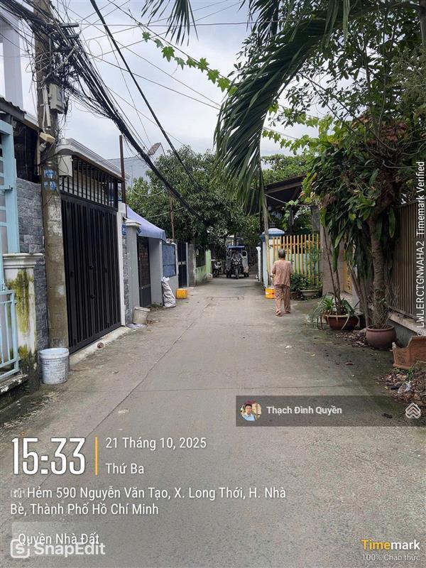 Nhà shr hẻm 590 nguyễn văn tạo, long thới