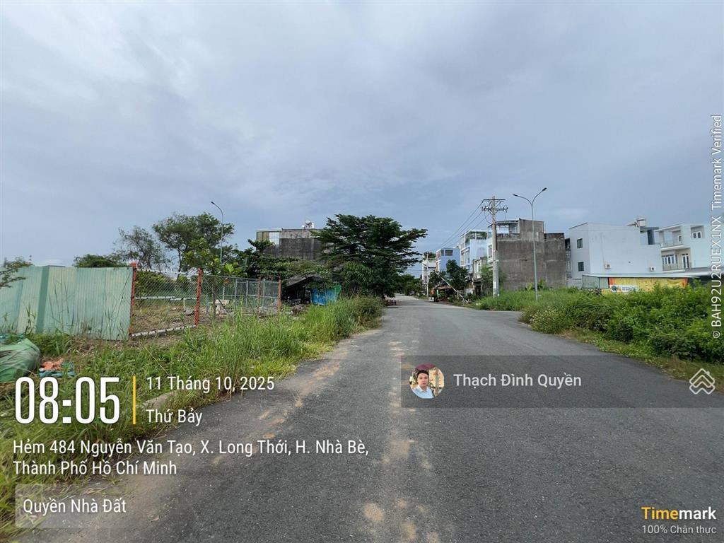 Đất thổ cư mt đường 20m dự án khu nhà ở chiến sĩ cục cảnh sát hình sự c45