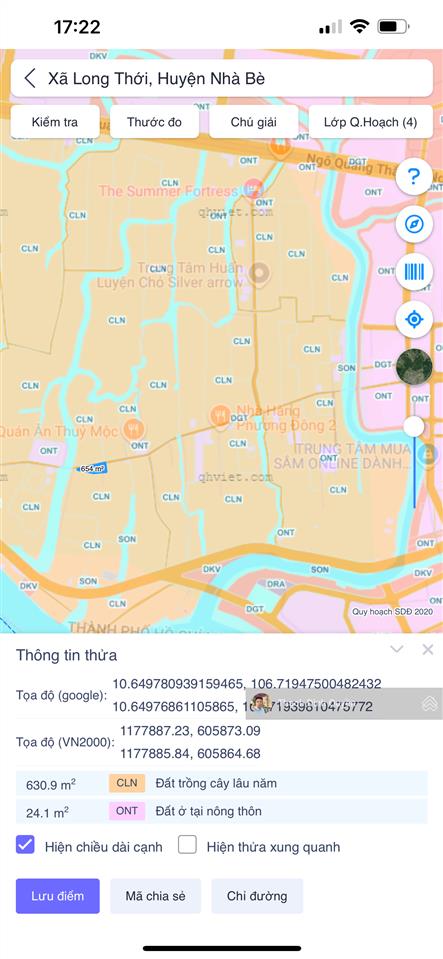 Đất vườn mt hẻm 274 nguyễn văn tạo, ngang 60m