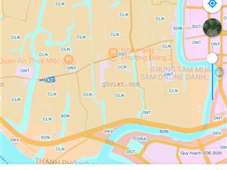 Đất vườn mt hẻm 274 nguyễn văn tạo, ngang 60m