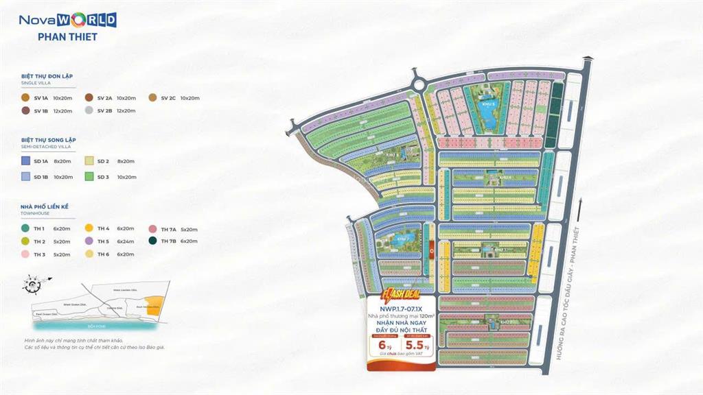 Bán shophouse căn góc vỉa hè 15m trục 20m novaworld phan thiết trục 20m giá 4 tỷ 799 vnd, dt 120m2