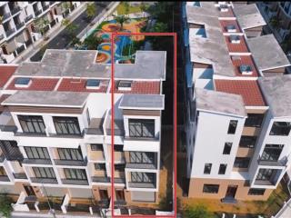 Bán nhà phố góc 2 mặt tiền, công viên t&t milenium 8x16m, gía 6tỷ7 full 100%