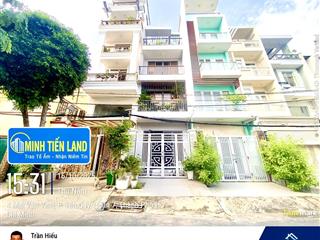 Bán nhà 4 tầng 4x18m mật tiền đường số, tân quy, quận 7