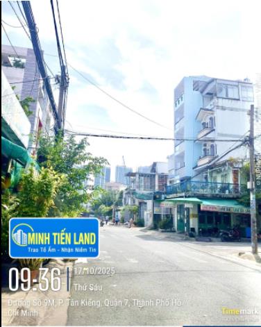 Bán nhà 4x23m mặt tiền đường số 12m khu cư xá ngân hàng quận 7