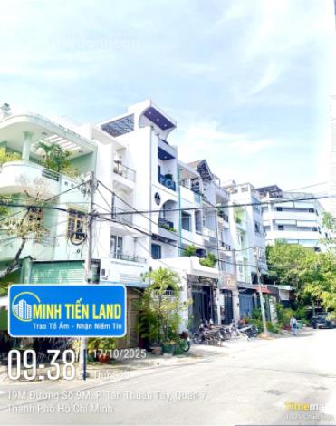 Bán nhà 4x23m mặt tiền đường số 12m khu cư xá ngân hàng quận 7