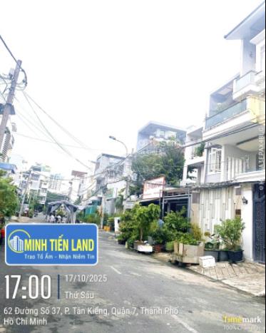 Bán nhà 4x23m mặt tiền đường số 12m khu cư xá ngân hàng quận 7