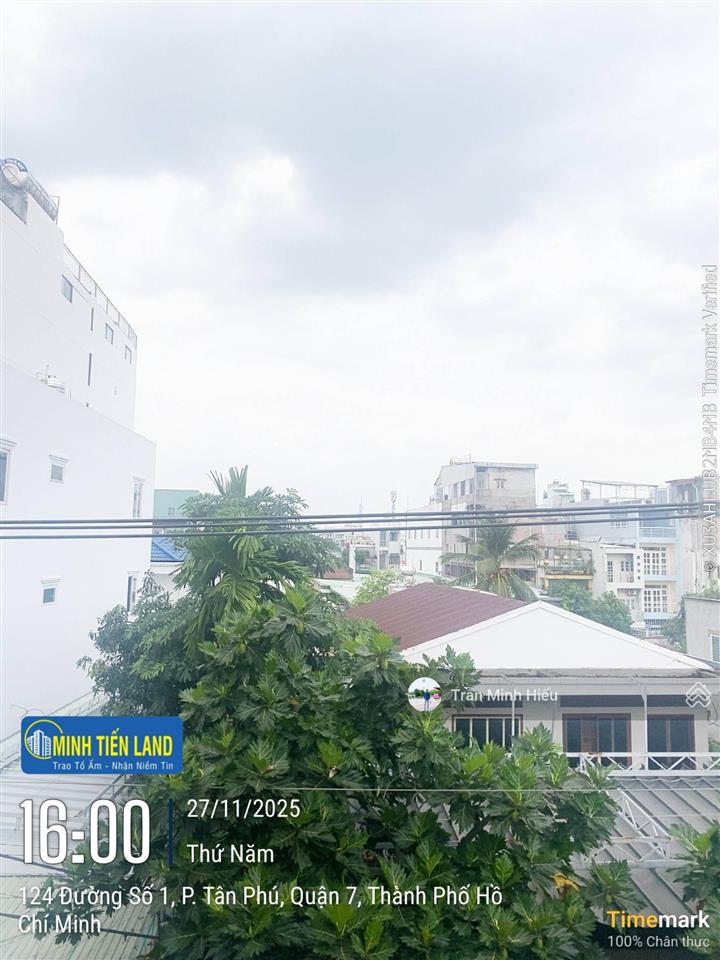 Bán nhà mặt tiền đường số 1 gần sát chợ tân mỹ kinh doanh sầm uất