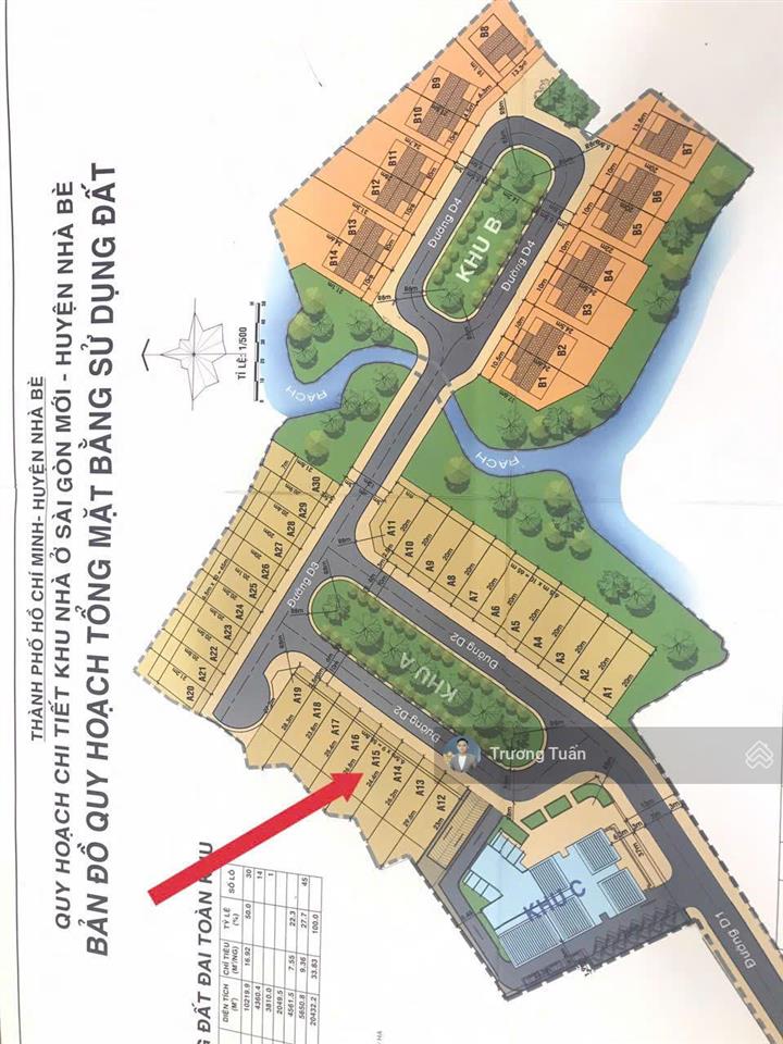 Bán nền biệt thự kdc sài gòn mới phú xuân nhà bè, 245m2 xd 1 trệt 2 lầu, chỉ 34tr/m2