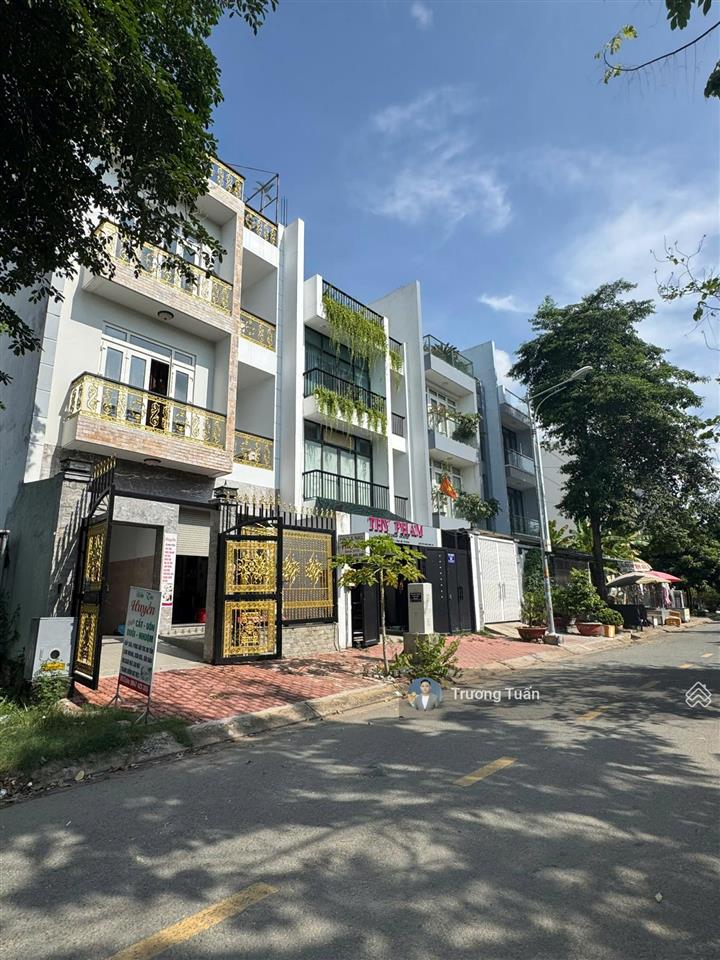 Bán nền biệt thự kdc sài gòn mới phú xuân nhà bè, 245m2 xd 1 trệt 2 lầu, chỉ 34tr/m2