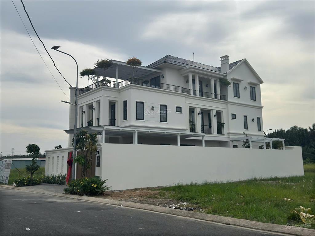 59 tr/m2 nền đất biệt thự kdc bộ quốc phòng, (sổ hồng) xây dựng liền, dt 10 x 25m,  0909 904 ***