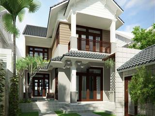 Cho thuê gấp căn biệt thự góc 90m2, hướng tây & nam, nhà ngay đường lê thị chợ, p. phú thuận, tphcm