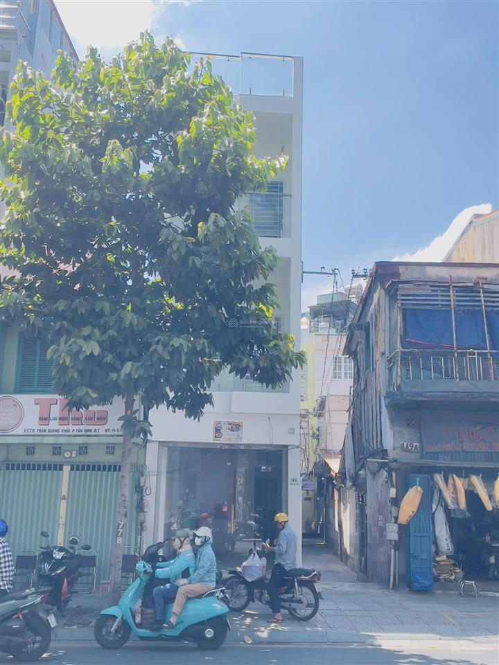 Giảm giá bán nhanh nhà góc mặt tiền số 147c trần quang khải, phường tân định, quận 1, tp. hcm