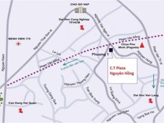 Chính chủ cần bán căn hộ ct plaza nguyên hồng, ngay phạm văn đồng, 72m2 2pn 2wc 3.05 tỷ