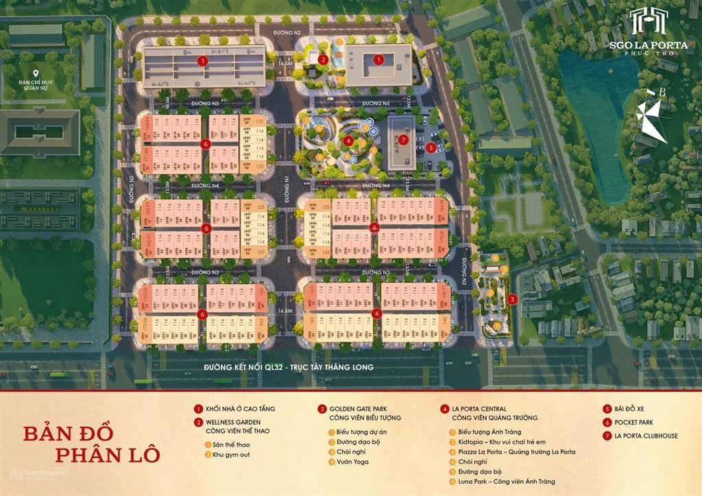 La porta phúc thọ tại quốc lộ 32, thị trấn phúc thọ, hà nội, chỉ hơn 4 tỷ sở hữu ngay nhà 5 tầng