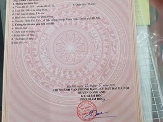Chính chủ bán lô đất 85, 95m2 mặt đường nhựa liên xã  thôn thượng phúc, đông anh. 0904 113 ***