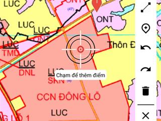 Bán đất cạnh ccn đông lỗ 65 ha tỉnh lộ 288, xã đông lỗ vỉa hè 8m 1,9 tỷ, 90 m2  hot