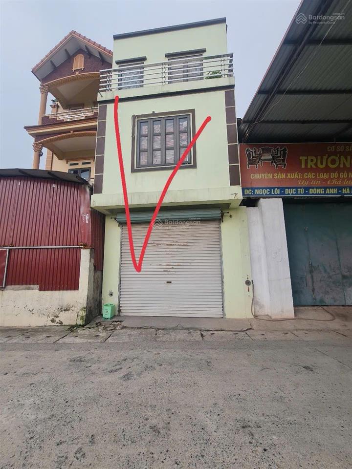 Bán đất tặng nhà 99m2 bìa làng dục tú, đông anh, hà nội. đường 7m