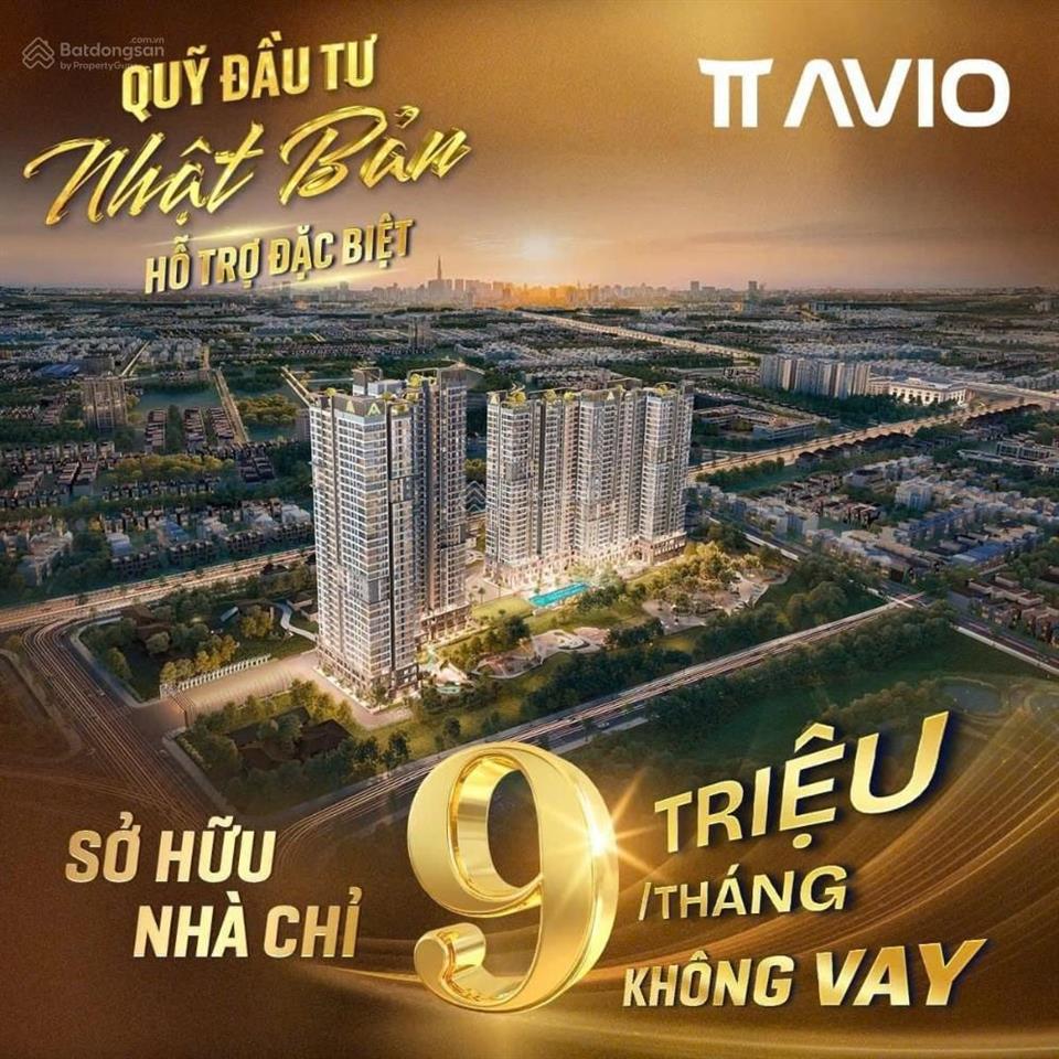 Suất nội bộ từ cđt tt avio căn 40m2 trả góp 9 triệu/tháng tới khi nhận nhà, gói hỗ trợ cho vay