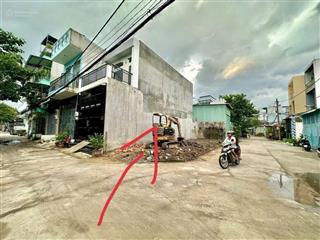 Lô góc 2 mặt tiền, 4x16m. 1/thạnh xuân 25, gần chợ thạnh xuân