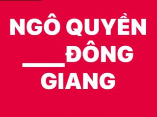 Ngô quyền đông giang lô đất ngay cay cầu rồng ngay sát toà tháp đôi .