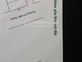 Bán đất kẹp kiệt 3m mặt tiền rộng 8.8m đường tô hiến thành