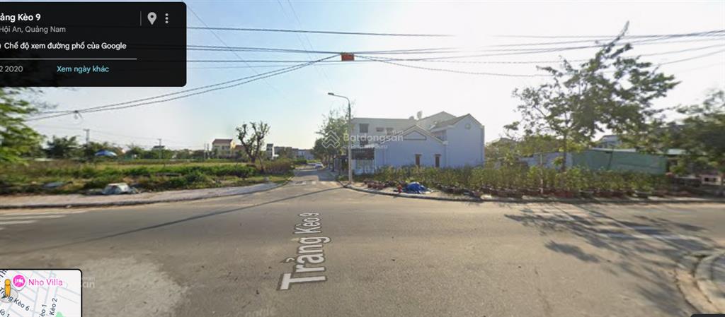 Bán lô đất 2 mặt tiền 345,7m2  kđt trảng kèo, hội an, quảng nam