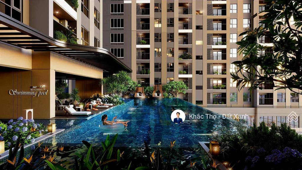 1pn + 47m2 giá 1tỷ800 dự án a&t sky garden 0933 998 ***