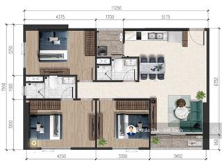 Bán căn hộ 3pn + 2wc bằng giá hđmb tại a&t sky garden, 2,91 tỷ bao thuế phí  0933 998 ***