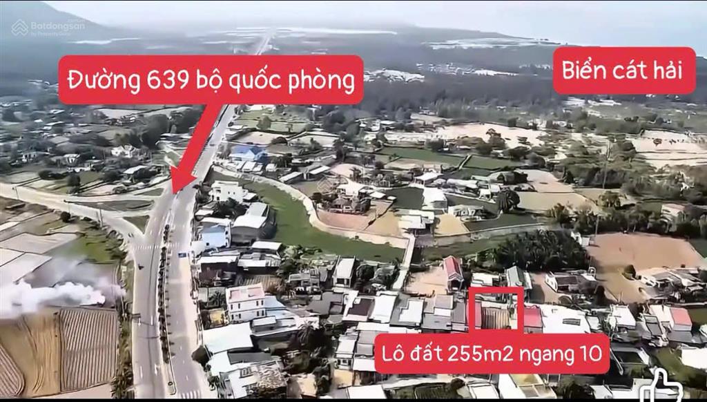 Bán đất biển ở tân thắng, xã cát hải, phù cát, bình định, giá bán 1,35 tỷ, dt 255m2