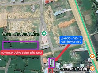 Chính chủ bán lô đất biển ở tân thắng, cát hải, giá cực chất 950 triệu, diện tích 180m2