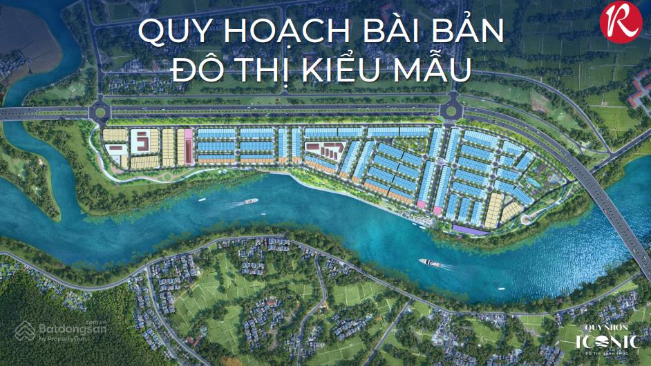 Dự án khu đô thị quy nhơn iconic thuộc tập đoàn phát đạt diện tích 80m2 giá 1,9 tỷ trả góp 12 tháng