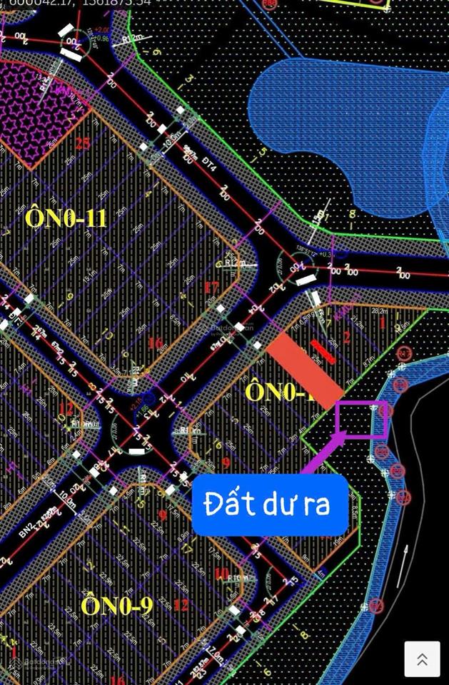 Bán lô đất đẹp ở ngãi an  cát khánh dt ngang 7x25m 175m2 đôi diện đầm đề gi