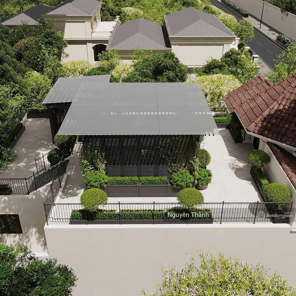 Biệt thự siêu đẹp 368m² (14.1 x 26m) mặt tiền trần khánh dư tân định q1 160 tỷ