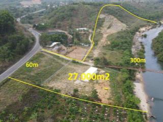 Bán gấp đất tại quốc lộ 27c, 27 tỷ, 27000 m2, pháp lý đầy đủ