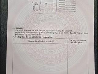 Chính chủ bán đất tại xã lưu xá, thạch thất  hà nội giá cực kì hấp dẫn chỉ