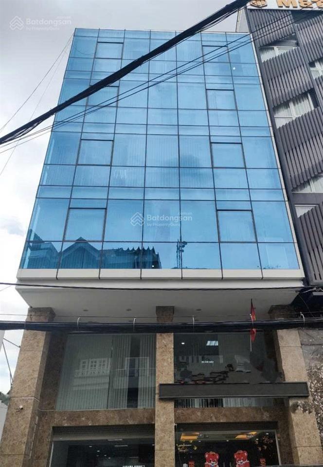 Cho thuê tòa nhà nguyễn trọng tuyển tân bình, 800m² sử dụng, hầm trệt 5 lầu, full ốp kính