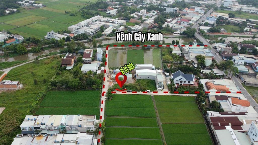 Đất cách đường bình mỹ vào 60m, đường bê tông 5m, 194,5m2 2 mặt tiền, xây được 2 căn nhà, giá tốt