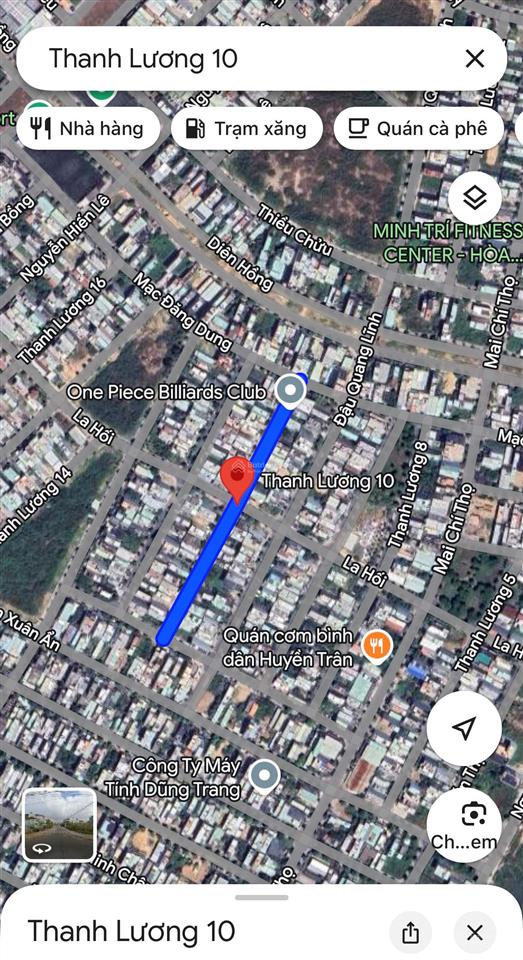 Lô đông nam rẻ nhất thanh lương 10 hòa xuân, 5 ty 100m2 đường 7.5m