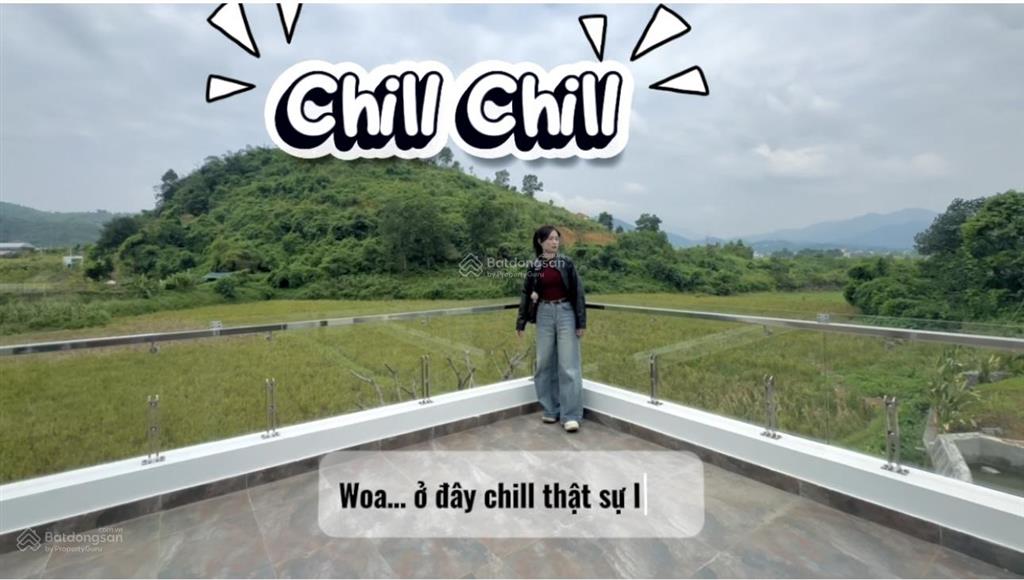 Siêu phẩm villa mini view cánh đồng  có sẵn nhà, bể bơi, vườn xanh  chỉ việc xách vali về ở!